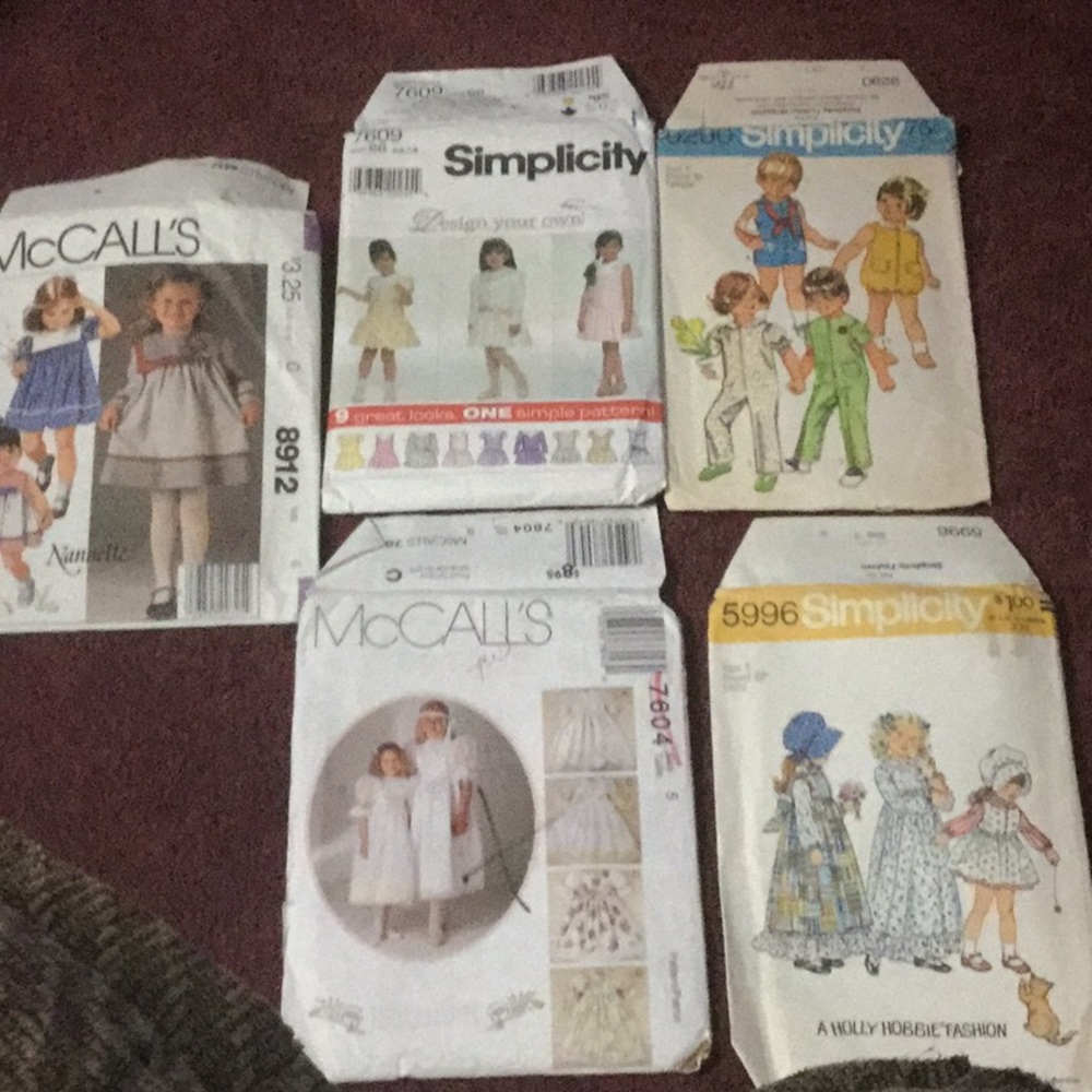 Children’s sewing patterns bundle